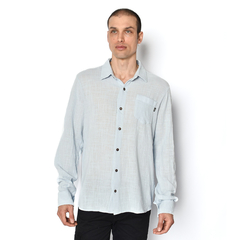 Cotton Royal Shirt Sky - comprar online