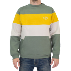 Crop Block Crew Verde