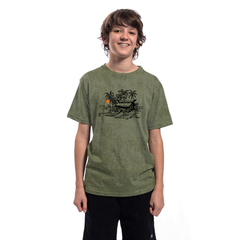 Monochrome Tee JR Olive