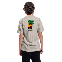 Palmtree Tee JR Stone