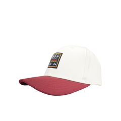 Waves Cap Cream/Burgundy - comprar online