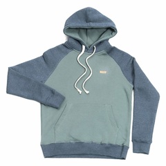 Loomis Hoodie Jr Verde Musgo Azul Ink