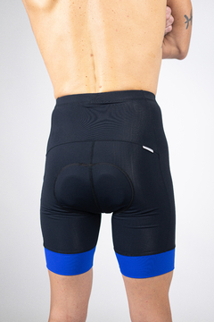 Calza Ciclismo Clasica Azul Hombre - comprar online