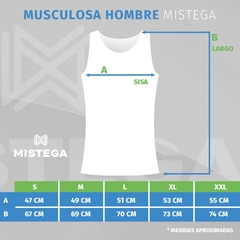 Musculosa Mesh Argentina Hombre en internet