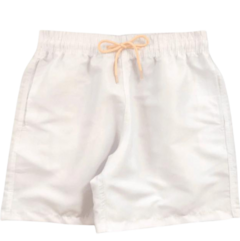 BRANCO - SHORT PRAIA (PREMIUM) - Sapê Store