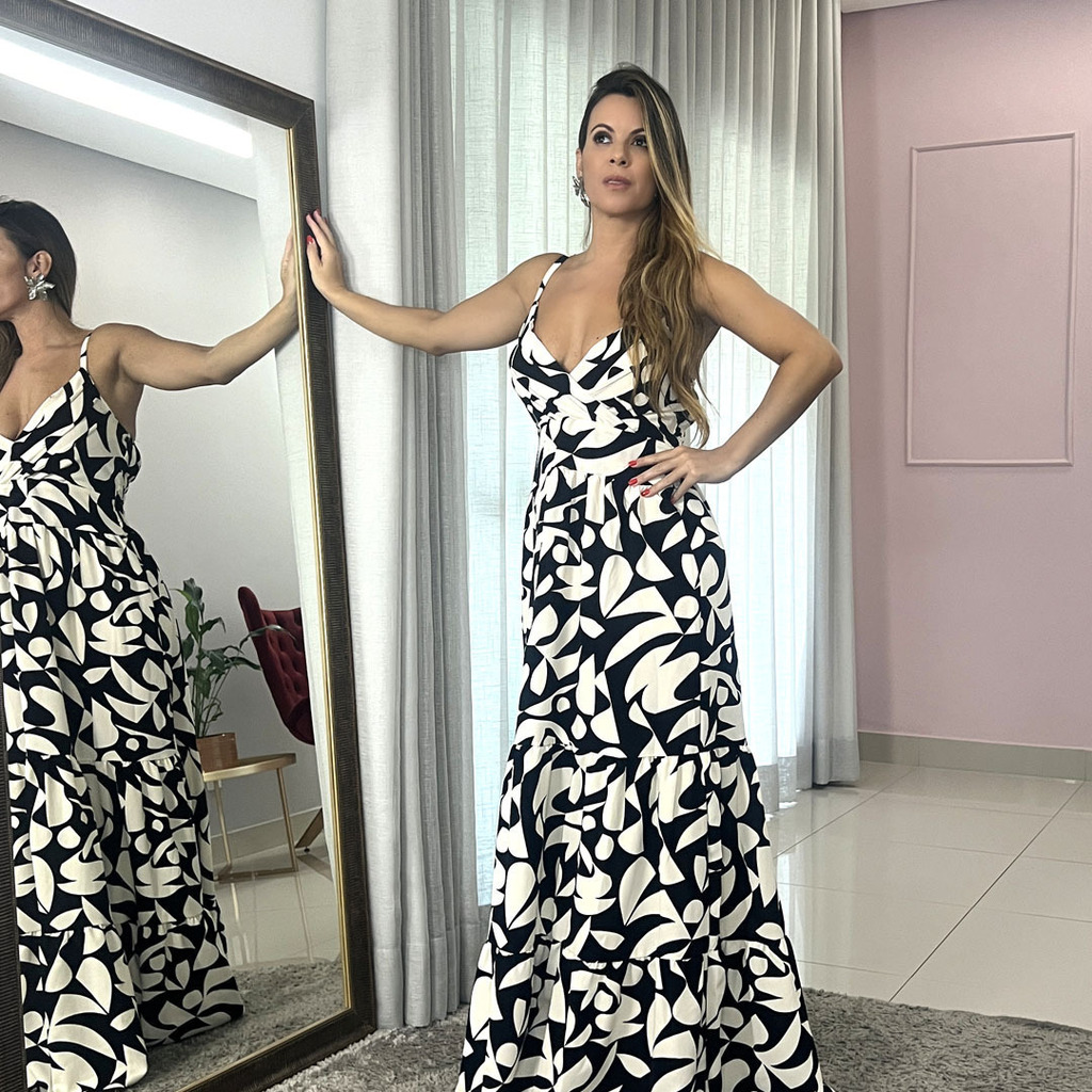 Vestido longo arrumado cheap