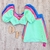 Conjunto Top Saia Anabel