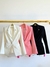 Blazer Detalhe Botões Rosa Vick - comprar online