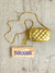 Bolsa Dourada Alça Bianca - comprar online