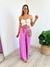 Calça Pantalona Lilás Veneza - comprar online