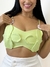 Cropped Verde Flor - comprar online