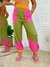 Calça Jogger Recortes Colorido Dress To - comprar online