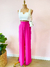 Calça Pantalona Pink Mirela - comprar online