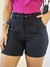 Short Alfaiataria Preto Eva