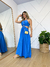 Vestido Longo Argola Azul Serena na internet