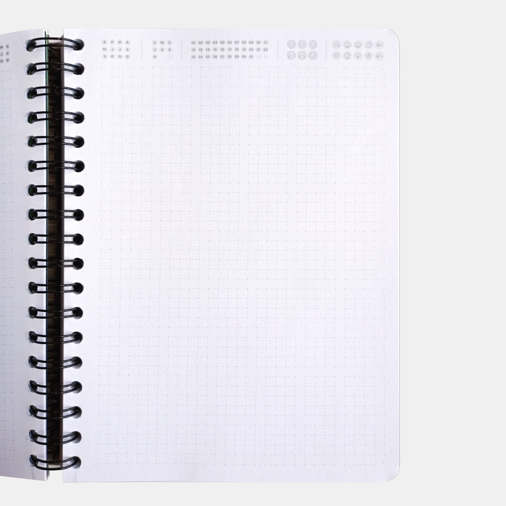 Cuaderno Hojas Blancas 18 X 22