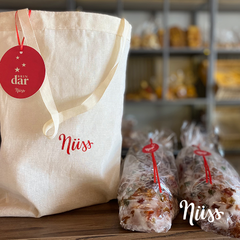 Panettone tradicional x 750g. con tote bag Nüss