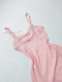 Vestido Lencero Pink - ALTA RETRO