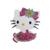 Aplique Hello Kitty Glitter Sentada Curvada - 7,5cm - 1 Unidade