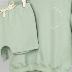 CONJUNTO MENTA buzo y short Comprar en Little Noah