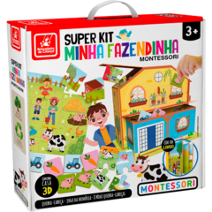 Super Kit Minha Fazendinha Montessori