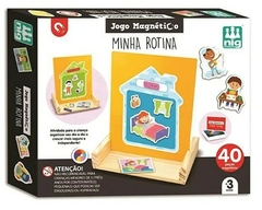 Jogo Educativo Magnético Minha Rotina Madeira