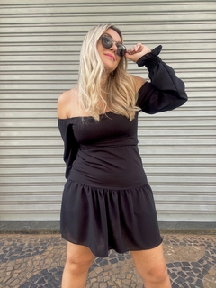 Vestido manga - comprar online