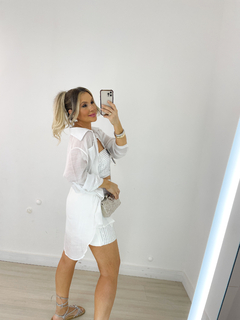 top liz brilho BRANCO - loja online