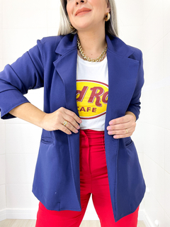 Blazer azul marinho - comprar online