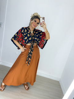 cropped raissa ESTAMPADO - Deise Marchetti