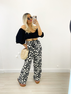 cropped bia manga PRETO - loja online