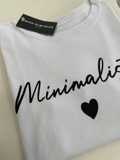 t shirt minimalista BRANCO na internet