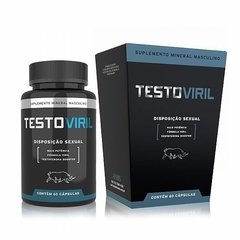Testoviril - Disposição para Homens - 60 Comprimidos - Venc. Novembro - comprar online