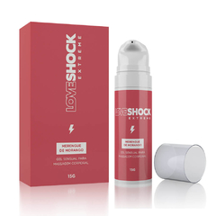 Loveshock Extreme - Vibrador Líquido Beijável Merengue de Morango - 12g - comprar online