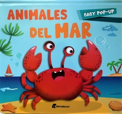 Baby pop-up animales del mar - comprar online