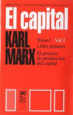 El Capital, tomo 1, volumen 3