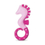 Mordedor Massage Seahorse Rosa - comprar online