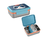 Porta Lanches Bento Box Aço Inox Hot e Cold azul - Fisher Price - comprar online