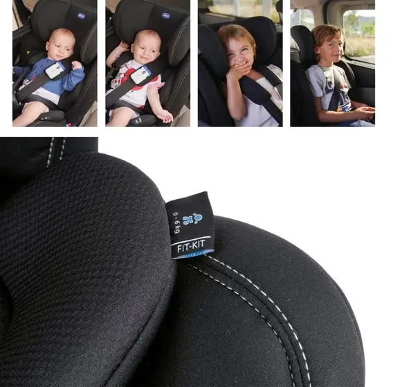 Cadeira Auto Unico Plus Black com Isofix - Chicco 360°