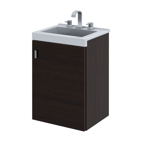 Mueble de baño Colgante Schneider Terra Basic Wengué 40