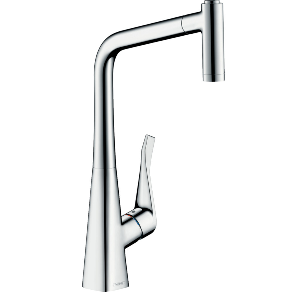 Griferia Cocina Hansgrohe Monocomando Metris M71 320 con extensible