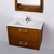 Vanitory Mueble Baño Campi Rovere 60 Colgante C/ Mesada Loza 1 Orificio