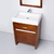 Vanitory Mueble Baño Campi Square 60 C/ Mesada Loza 1 Orificios