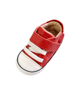 SAPATÊNIS BIBELO VELCRO VERMELHO - comprar online