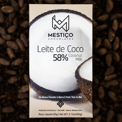 Leite de Coco - 58% - Chocolate Bean to Bar 60g