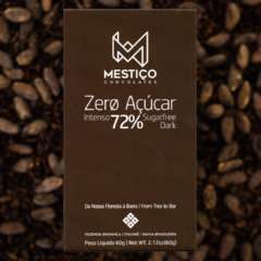Zero Açúcar - 72% - Chocolate Bean to Bar 60g