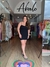 Vestido Beatriz canelado super premium curto com alças já - loja online