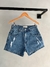 Short jeans Mom puídos - loja online