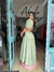 Vestido longo Ariel com mangas curtas - comprar online