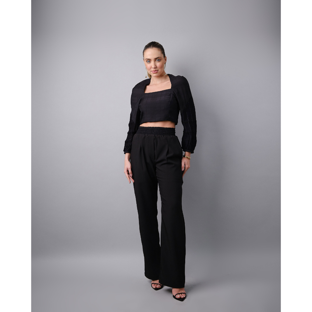 Blusa preta chique clearance